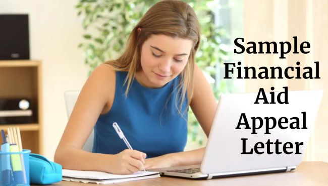 Sample Financial Aid Appeal Letter